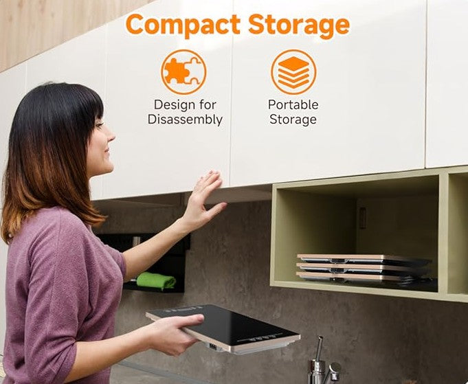 The Caterr™ Electric Warming Plates - 4-in-1 Modular Set