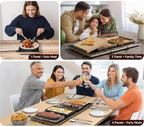 The Caterr™ Electric Warming Plates - 4-in-1 Modular Set