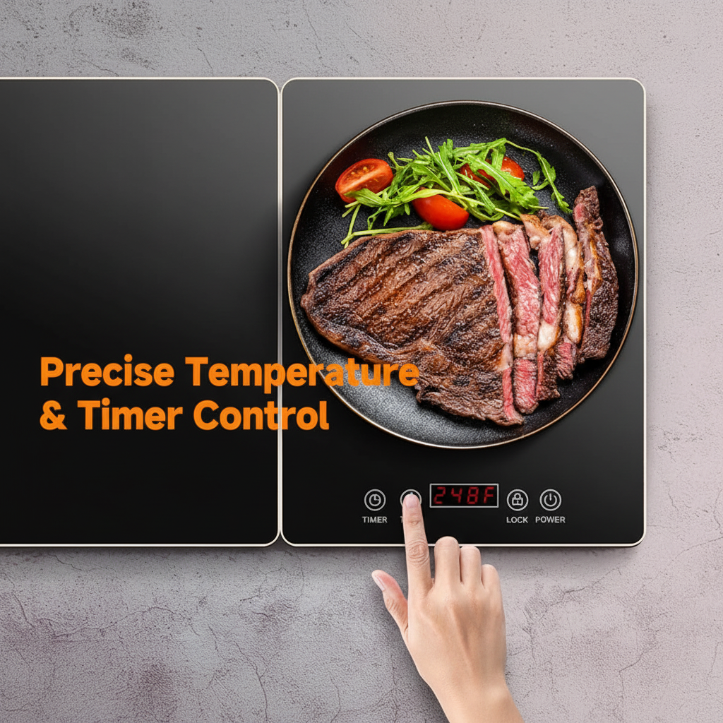 The Caterr™ Electric Warming Plates - 4-in-1 Modular Set